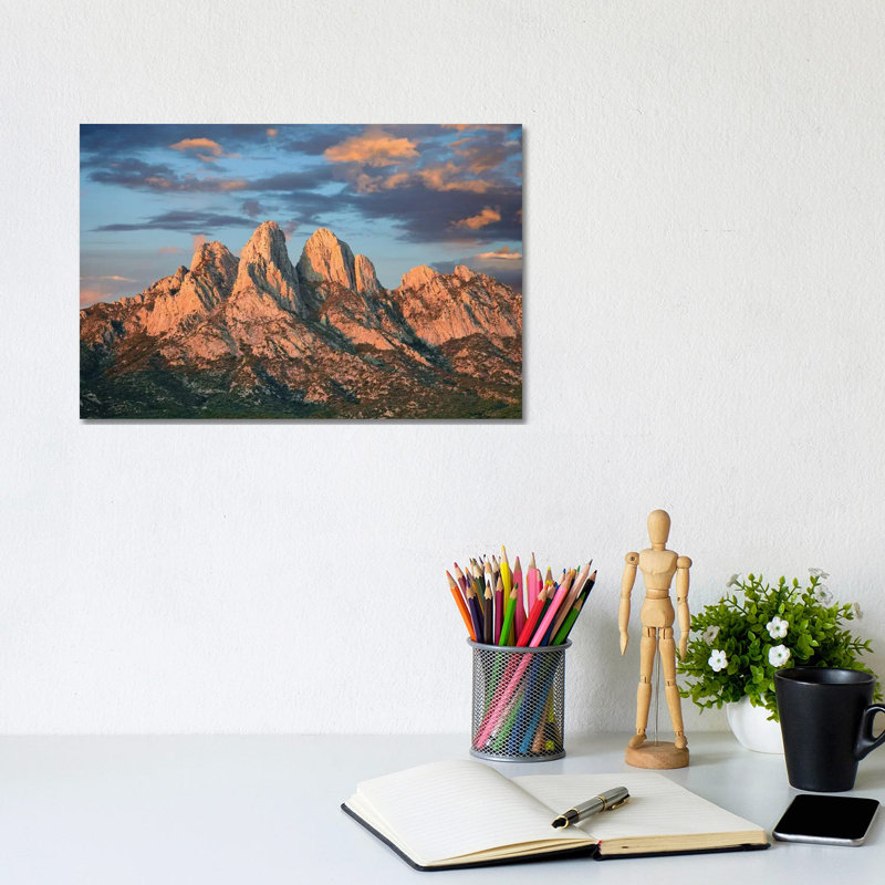 Organ Mountains Near Las Cruces, New Mexico II by Tim Fitzharris - Wrapped Canvas Print, 20.32 cm H x 30.48 cm W