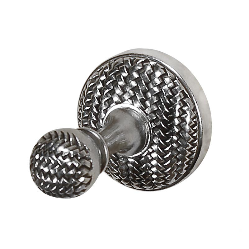 Cestino Robe Hook, Vintage Pewter