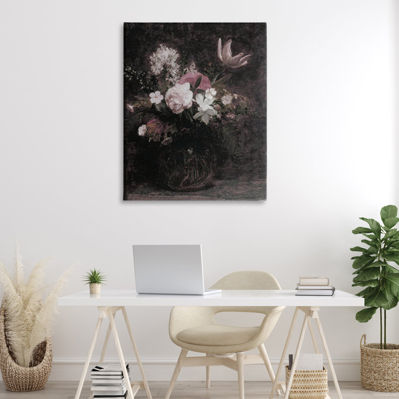 Art mural sur toile Mixed Shadow, H 48 po x l 36 po