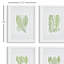 Ensemble de 4 impressions sur bois Lowery