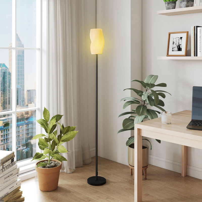 147cm Powder Coated Traditional Floor Lamp