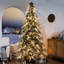 Arbres de Noël illuminés enneigé avec lumières chaudes et bouts de branches pleine neige, disponibles en tailles de 4,5 à 7,5 pi-1465814679