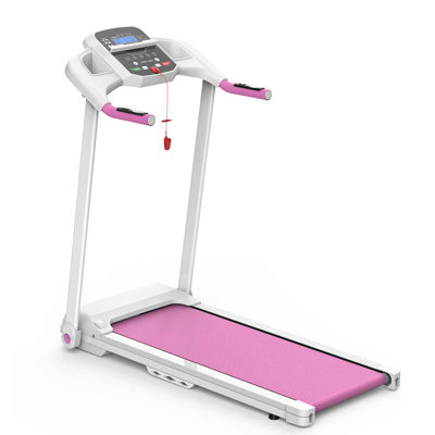 Foldable 2.5HP Motorized Running Walking Machine For Home Gym