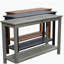 Console Eucalyptus, gris argenté