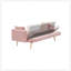 Canapé-lit polyvalent avec table basse transformable et fabrication robuste pour une utilisation pratique dans n'importe quelle maison