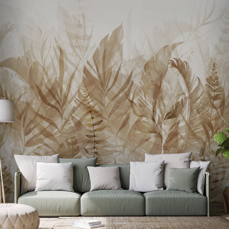 Analysa Peel & Stick Floral Roll, 68.9" L x 96.5" W