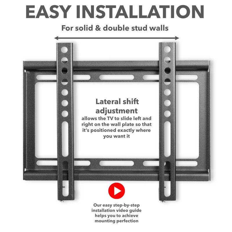 Jessia Symple Stuff Single Screen Wall Mount