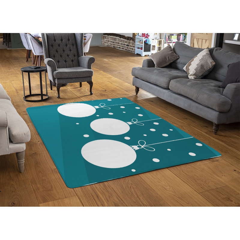 Bacon Geometric 60cm X 110cm Area Rug