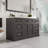 Didomenico 60"W X 22"D Bathroom Vanity With White Carrara Quartz Countertop And Undermount Porcelain Sink-375999515