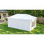Azja 3 x 6 m Garden Pop Up Gazebo Water Resistant with Sidewalls, White