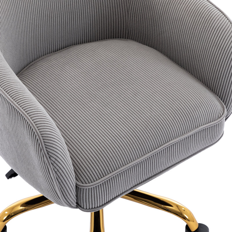 Chaise de bureau Dinorah, Gris