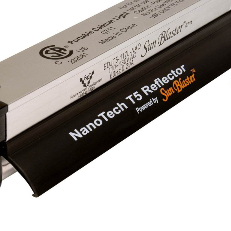 SunBlaster 54W 6400K 4' Grow Light Ballast with NanoTech Reflector