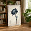Carnation in Ink Japandi - Wrapped Canvas-2113176474-2113176547