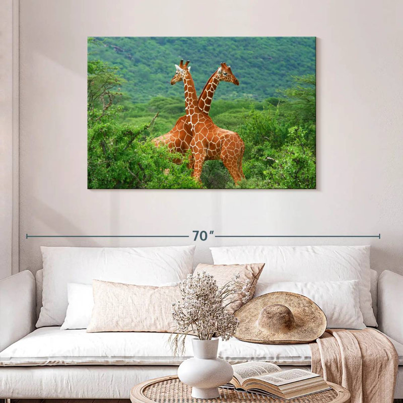Crowle Giraffe Love, H 30 po x l 45 po