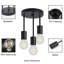 Flavien 3-Light E27 Semi Flush Mount 28cm -891406667-891406664
