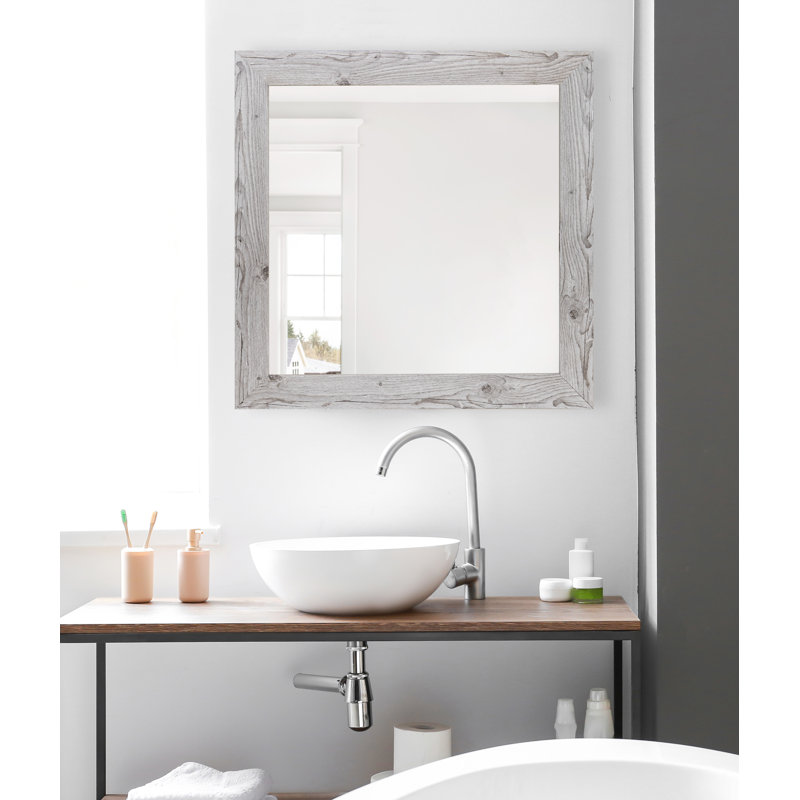 Miroir d'appoint Chando, 25,5 po x 25,5 po