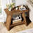 Soild Wood End Table-1494644847