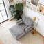 Canapé-lit simple en chenille-133123361