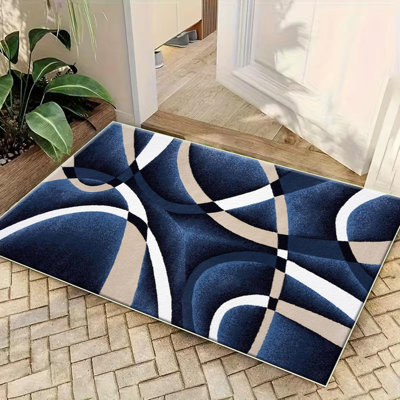 Abstract Pattern Area Rug, Soft And Lightweight, Suitable For All Seasons, Easy To Maintain And Easy To Clean, Machine Washable Carpet Floor Mat, Suitable For Living Room, Bedroom, Hallway, Balcony, Patio, Room Decor, Home Decor, Outdoor Decor