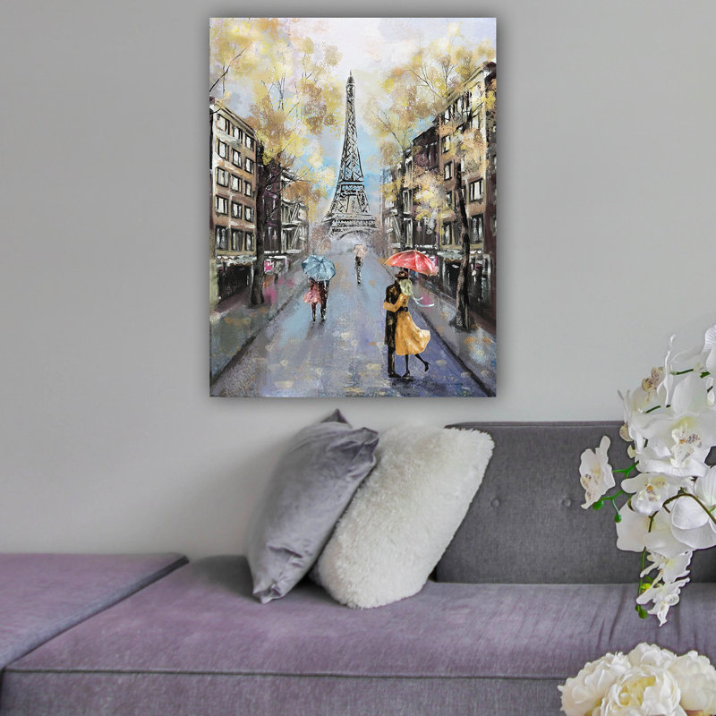 Peinture sur toile tendue