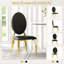 Chaise d'appoint en acier inoxydable Carterville-1033144138-1033144132