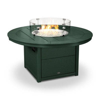 POLYWOOD Round 48" Fire Pit Table