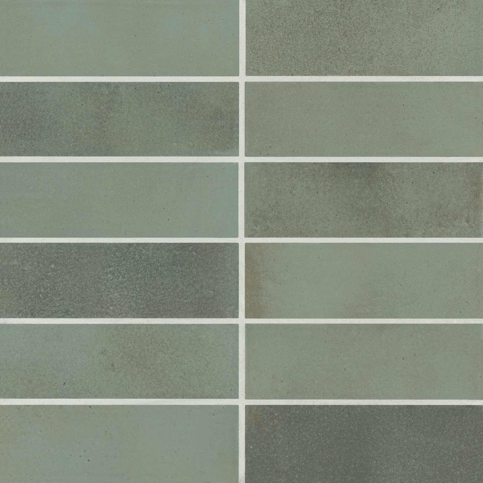 Celine 2" x 6" Matte Porcelain Floor & Wall Tile, Sage