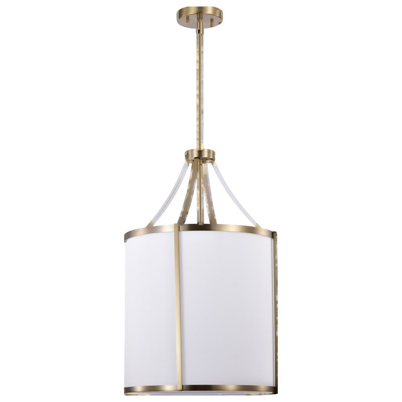Luminaire suspendu 3 lumières Maliyka, Bronze brillant