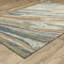 Tapis gris / bleu Renli-500891007