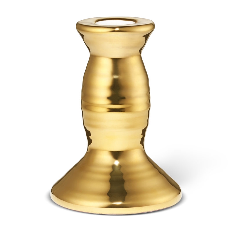 Allette Candlestick, Gold