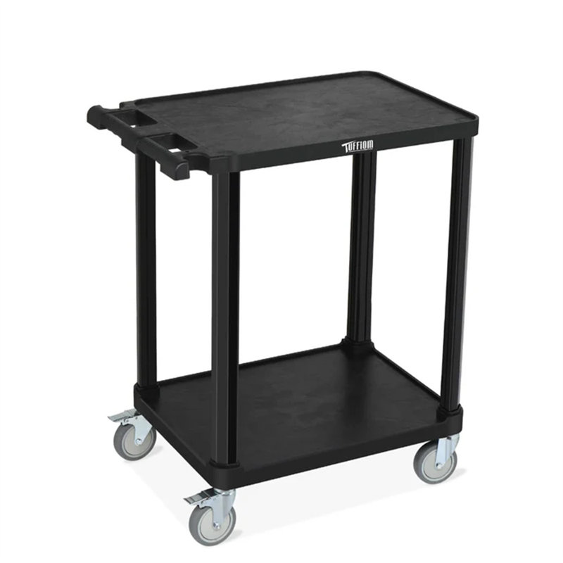 2-Tier Rolling Tool Cart With Wheels