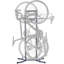 Upright Freestanding 2-Bike Storage Rack