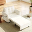 Fauteuil-lit 3 en 1, méridienne extra longue 80 po avec chargement USB, poches de rangement et boîte-1499095712