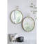 Charmant miroir mural circulaire avec cadre en fer durable pour la décoration intérieure-995135876