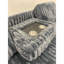 Canapé modulaire réversible gris anthracite avec lit gigogne Pologne-880177091