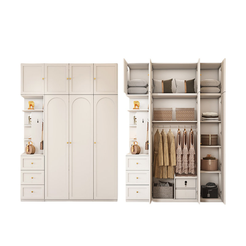 Garde-robe de luxe simple et légère