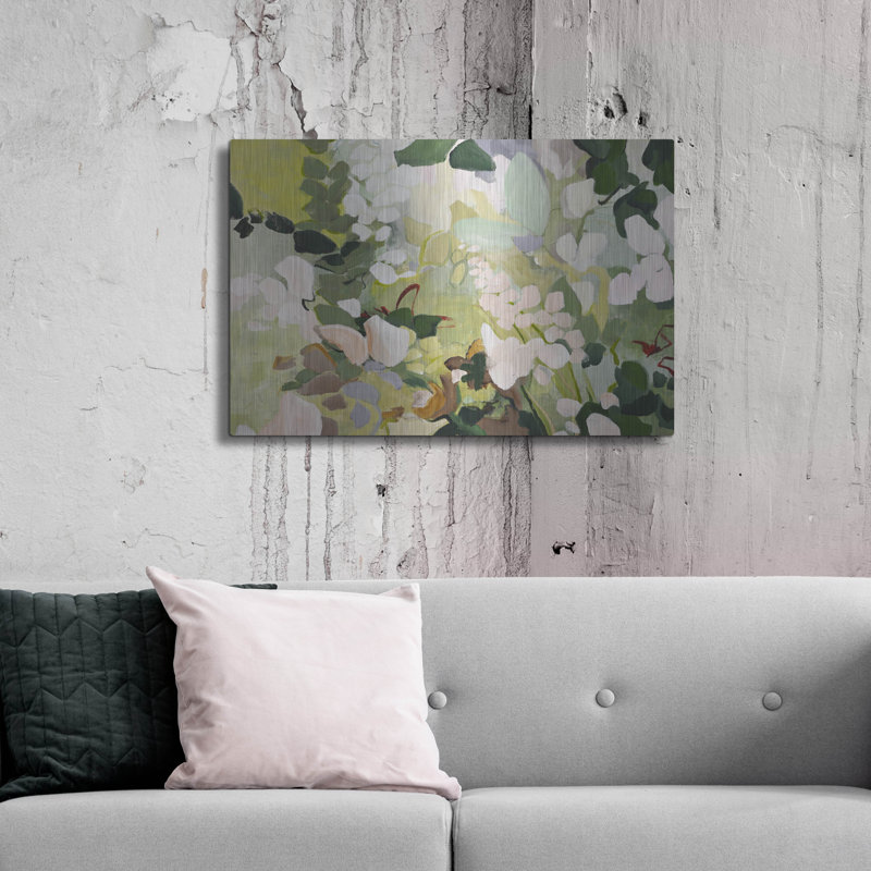 Mur de métal «Green Garden Variation» par Incado, H 24 po x l 36 po