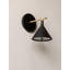 Cast Sconce Wall Lamp with Diffuser, IP44, Black, ETL