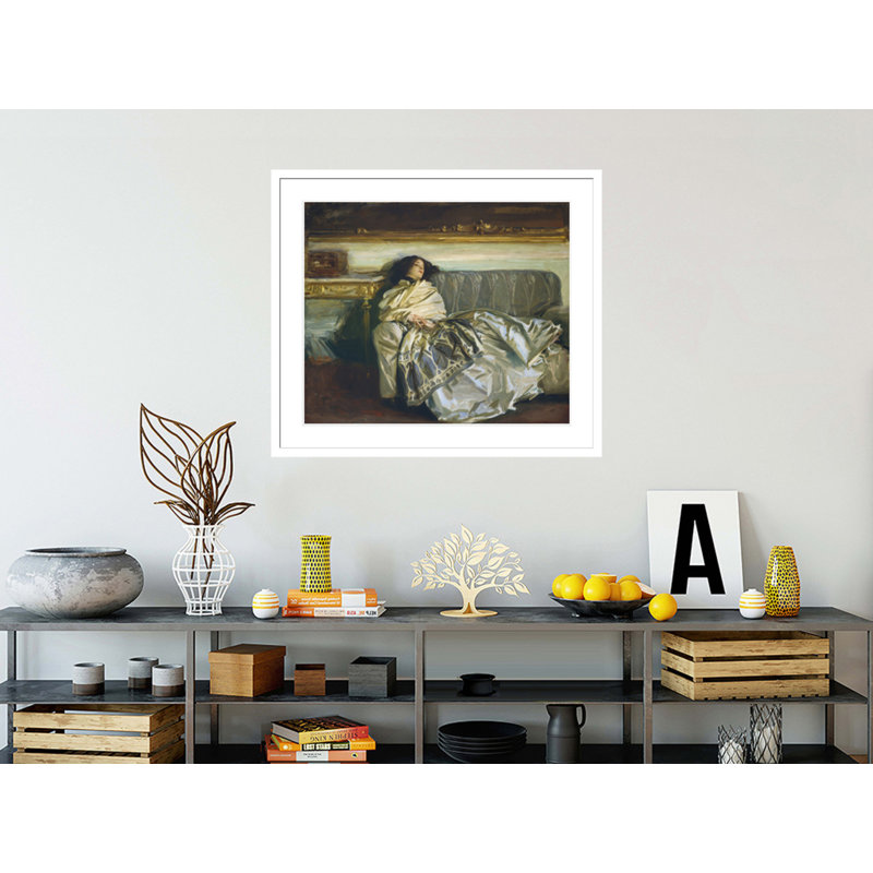 «Nonchaloir (Repose)» par John Singer Sargent, impression giclée encadrée, H 33,5 po x l 38,61 po