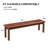 Patio 6-Person Solid Wood Dining Set