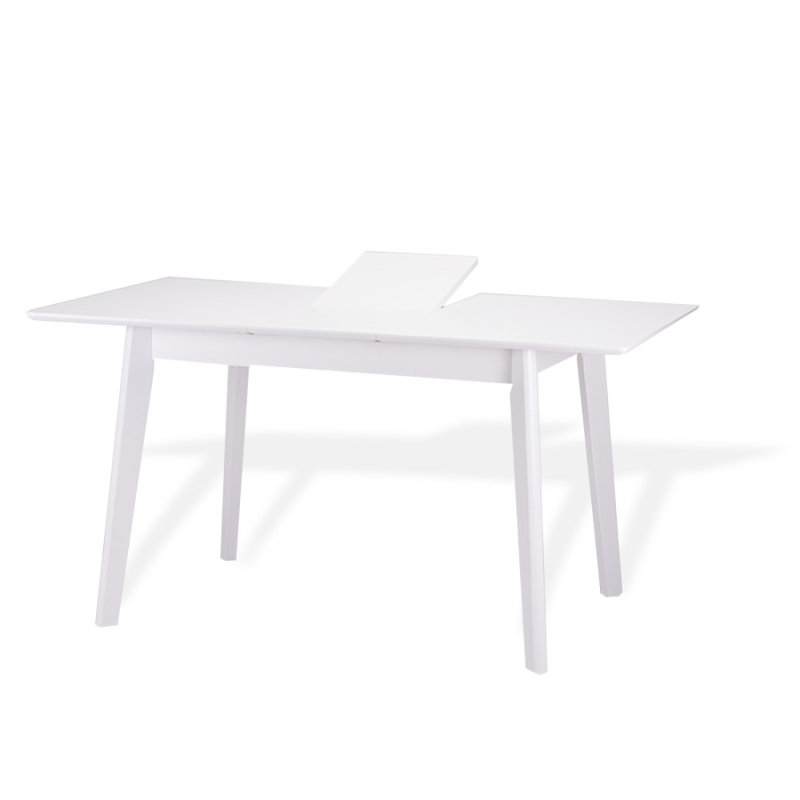 Clontarf Concepcion Butterfly Leaf Dining Table, White