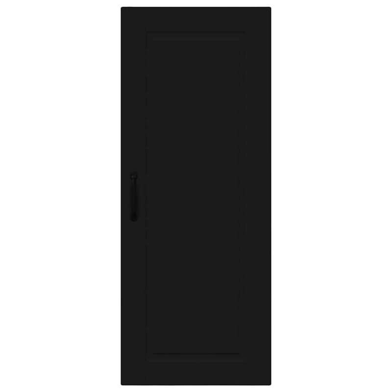 Vidaxl Kitchen Wall Cabinet White 40 X 31 X 100 Cm Engineered Wood, Black, 100cm H x 40cm W x 31cm D