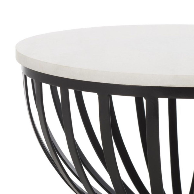 Evanthis Marble Top End Table