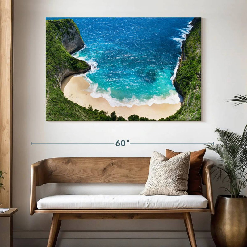 Plage de sable Kingleking, H 34 po x l 51 po