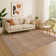 Premium Machine Washable Lubbers AMF1733 Stripe Rug