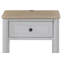 Petite table de chevet pour adolescent - ciment et sable