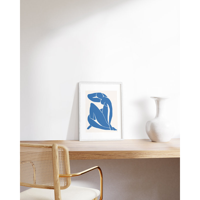 Cadre photo en bois, Blanc, 11 po x 14 po