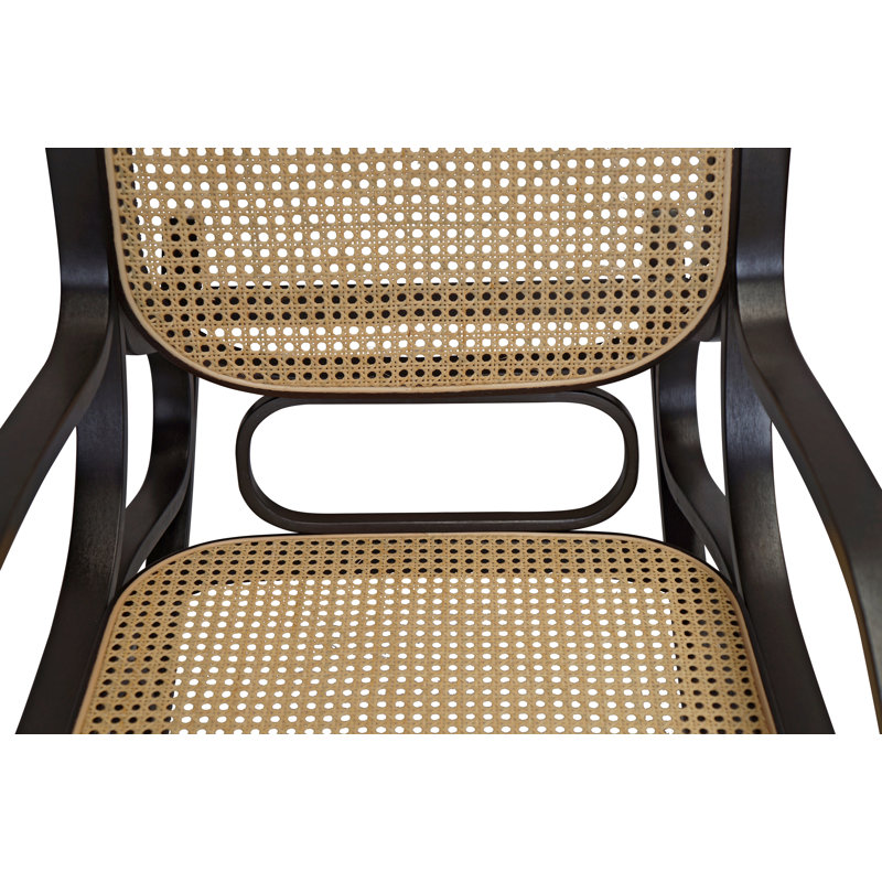 Chaise berçante Dedman, Espresso