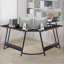 Vanesa 120cm L-Shape Computer Desk Metal Base Corner Gaming Desk Large PC Writing Table-1955403304-1996615280