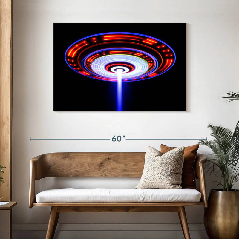 Kelan UFO Lights, 30" H x 45" W